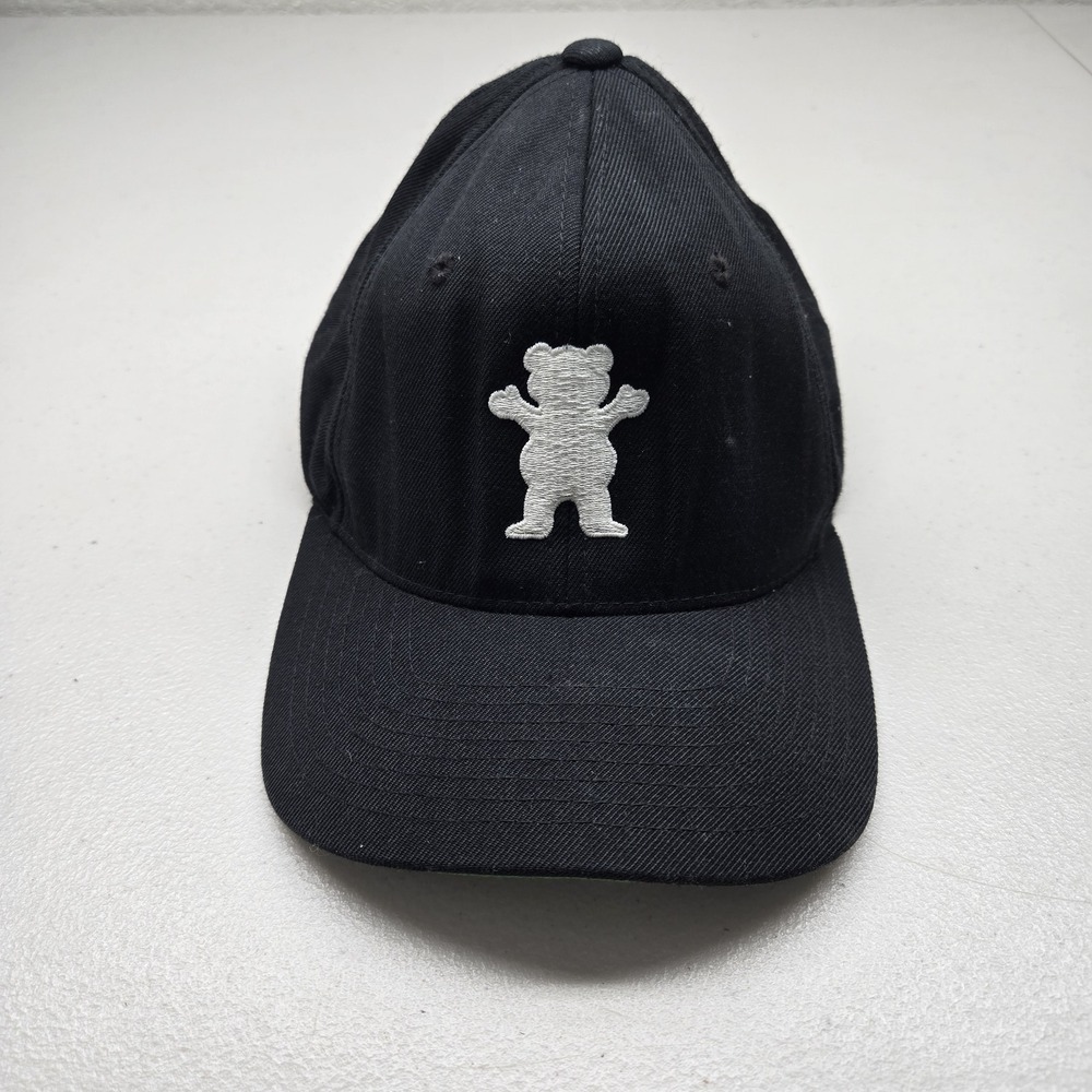 VINTAGE Starter x Grizzly Men Baseball Cap OS Natural Embroidered Skater READ